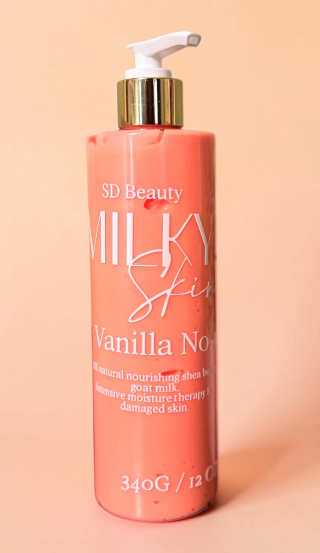 Milky Skin Lotion – Vanilla No. 9 Hydrating Body Lotion (12 oz) SD Beauty