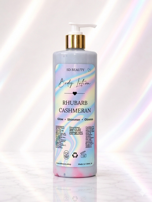 Rhubarb cashmeran body lotion , moisturizer SD Beauty