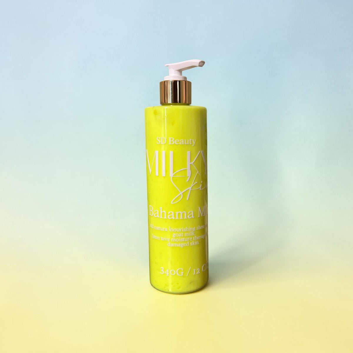 Milky Skin Lotion – Bahama Mama Hydrating Body Lotion (12 oz SD Beauty