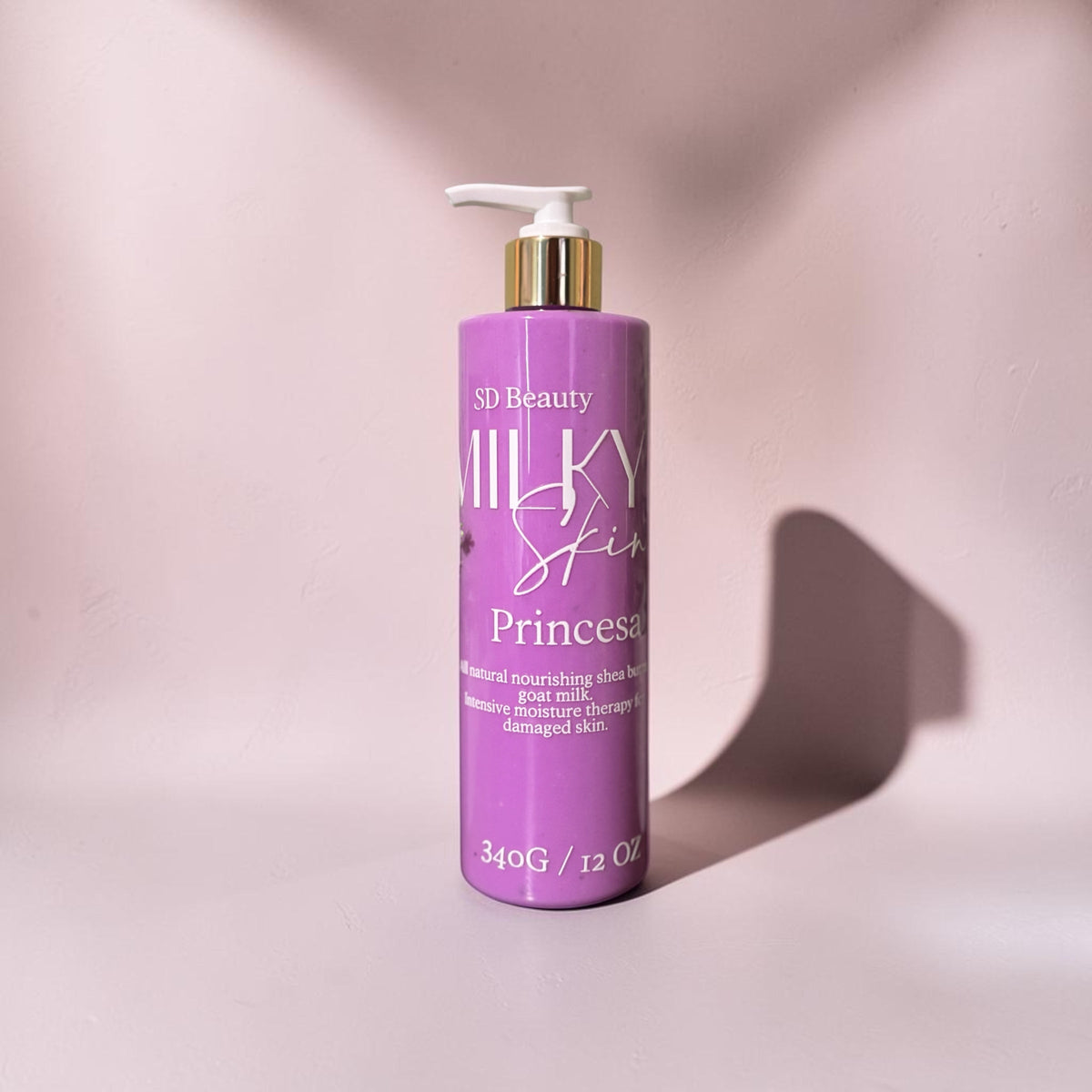 Milky Skin Lotion – Princesa Hydrating Body Lotion (12 oz) SD Beauty