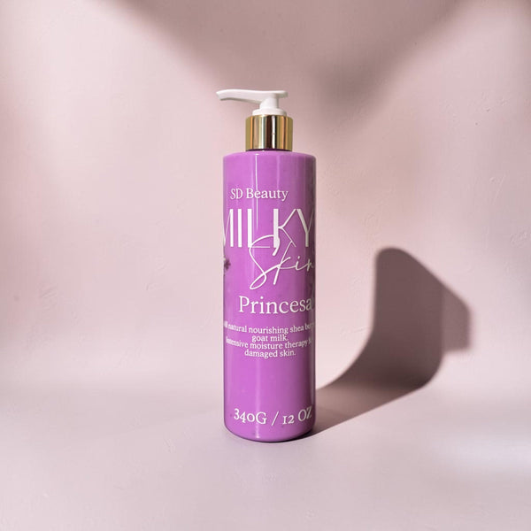 Milky Skin Lotion – Princesa Hydrating Body Lotion (12 oz) SD Beauty