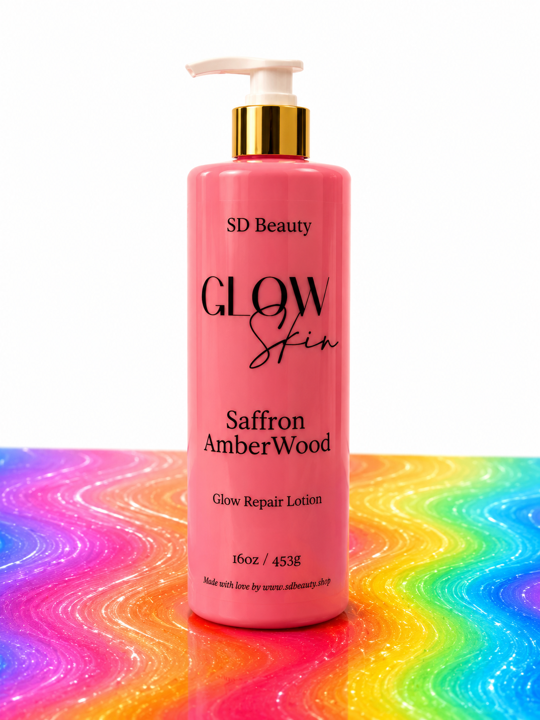Saffron Amberwood Glow Lotion SD Beauty