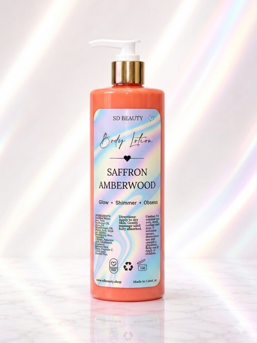 Saffron Amberwood Glow Lotion SD Beauty