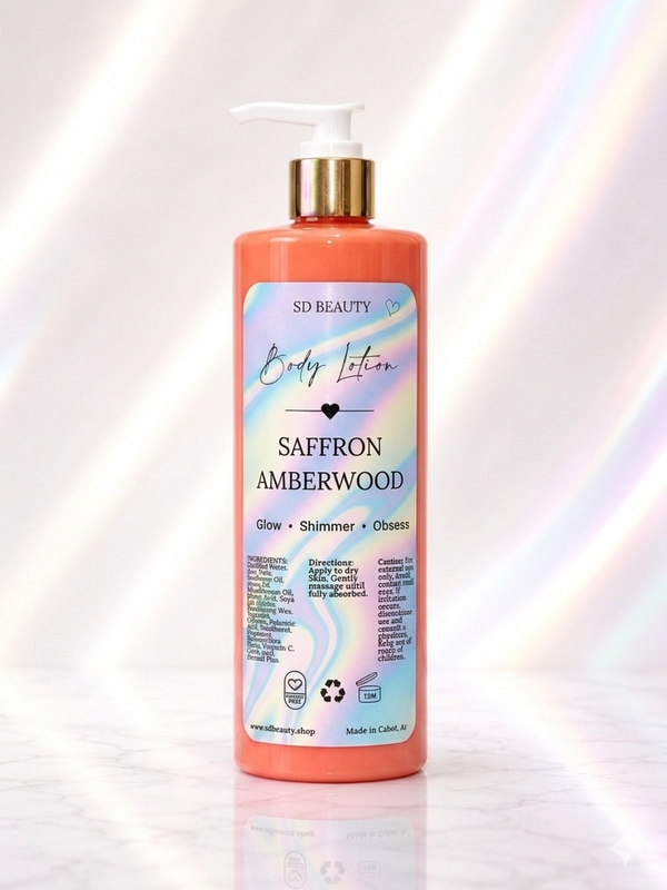 Saffron Amberwood Glow Lotion SD Beauty