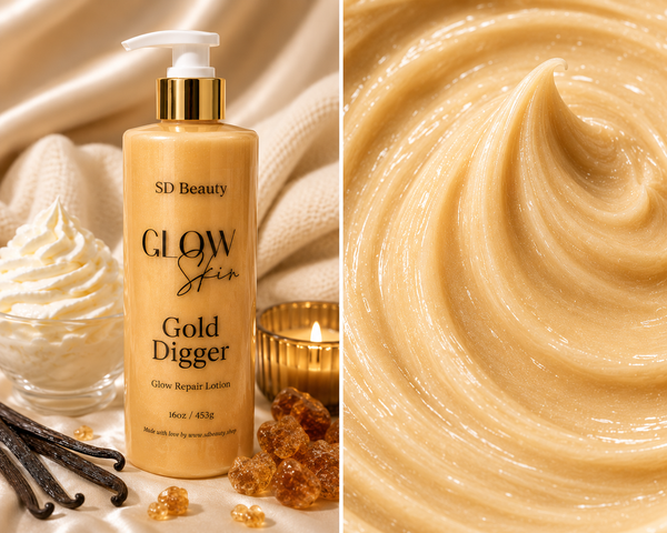 Gold digger, shimmer lotion glow SD Beauty