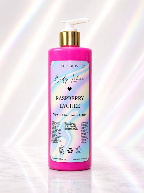 Raspberry lychee, Glow Repair Lotion SD Beauty