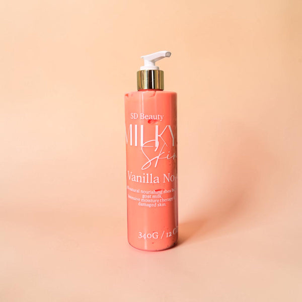 Milky Skin Lotion – Vanilla No. 9 Hydrating Body Lotion (12 oz) SD Beauty