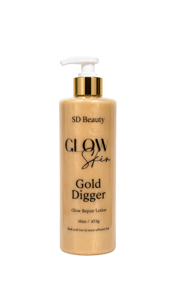 Gold digger, shimmer lotion glow SD Beauty